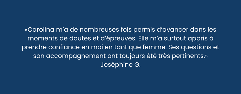 Carolina Leitao Coach de vie